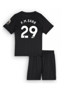 Tottenham Hotspur Pape Matar Sarr #29 Jalkapallovaatteet Lasten Vieraspeliasu 2025-26 Lyhythihainen (+ Lyhyet housut)